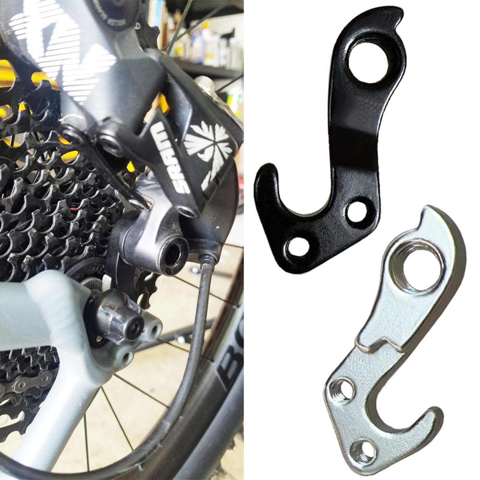 Amazon | ディレーラーハンガー ウム合金 、自転車テールフック